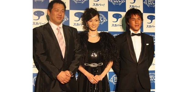 野球・山﨑武司選手、荒川静香さん、サッカー・岡崎慎司選手