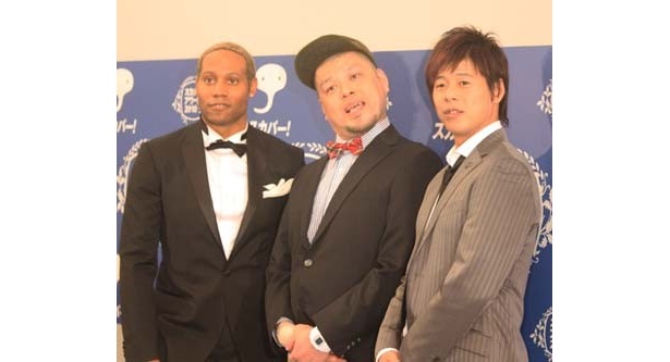ダンテ・カーヴァーさんと野性爆弾の2人
