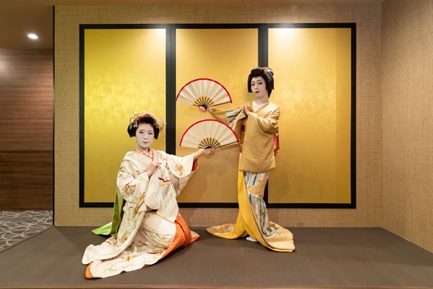 伝統ある奈良の花街 元林院の舞妓 菊愛と芸妓 菊亀による演舞