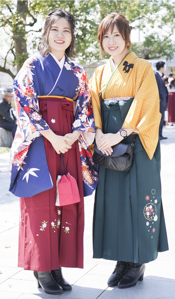 平成30年度福岡大学の卒業生、ちささん、りゅうこさん
