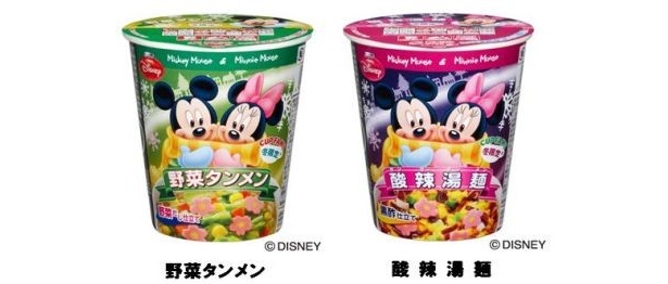 画像1 2 ミッキーがカップ麺に かわいい ディズニーキャラ麺 発売 ウォーカープラス