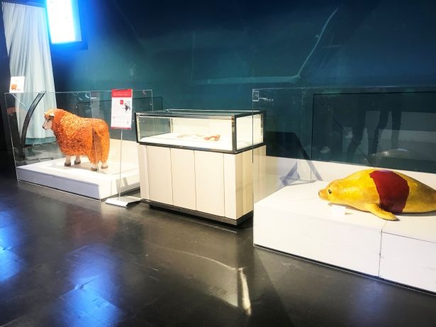 渋谷ヒカリエで展示されているチョーヒカルの作品