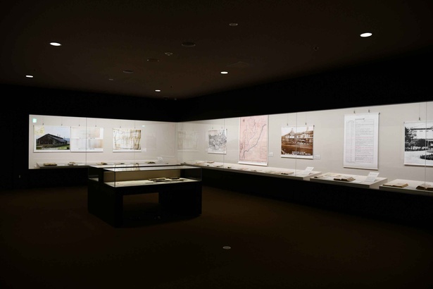汀女が生まれた頃の熊本の様子を知ることが出来る写真なども展示される