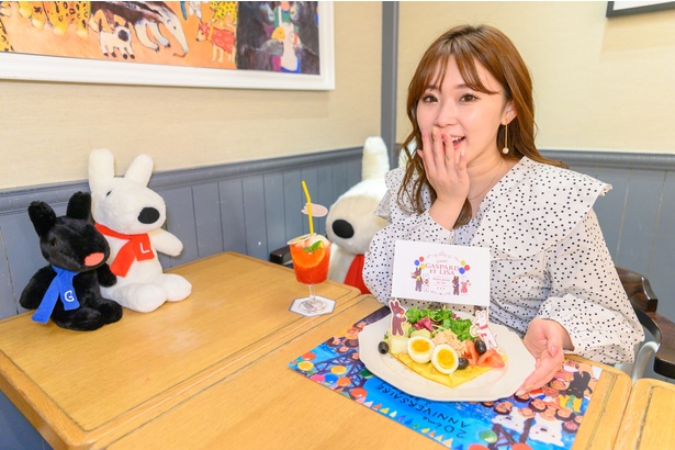 「彩り鮮やかな食材がたっぷりで、食べ応えも十分！」(藤川さん)