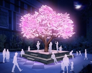 高さ8mのデジタルアート桜で新たな花見体験！「日本橋 桜フェスティバル」で桜尽くしの時間を
