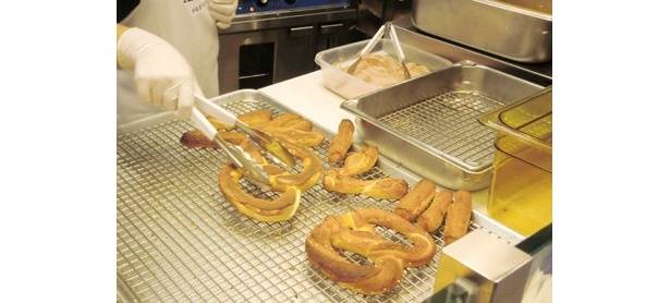 焼きたてをどうぞ！