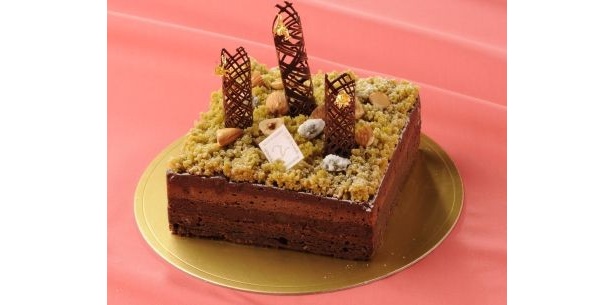 【写真】“森”をイメージした極上ケーキ！