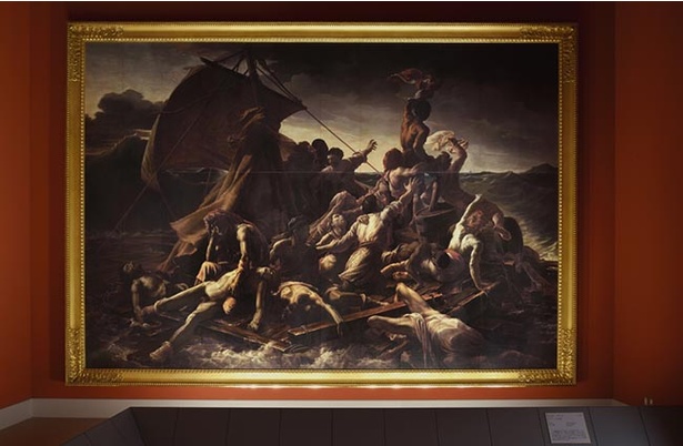 画家ジェリコーの作品の中で最も名高いこの絵は、1816年に実際に起きた海難事件がもと
