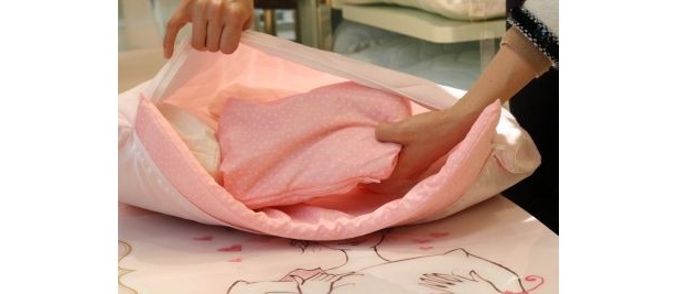 【写真】枕の中身・表地・裏地・香りを自分の好きなようにセレクトできる！組み合わせは1000種類以上♪