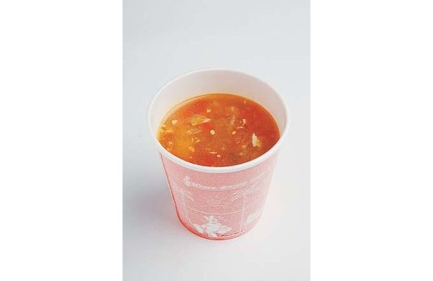 カレー風味のベジタブルスープ