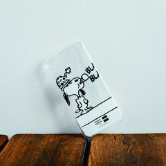 大阪限定iPhoneケース(2484円)。スヌーピーファンならぜひ使いたい/スヌーピーミュージアム展