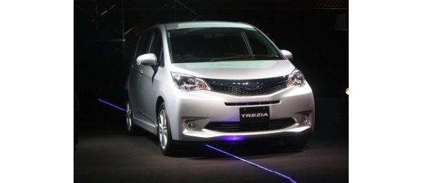 スバル新型コンパクトカー「TREZIA(トレジア)」