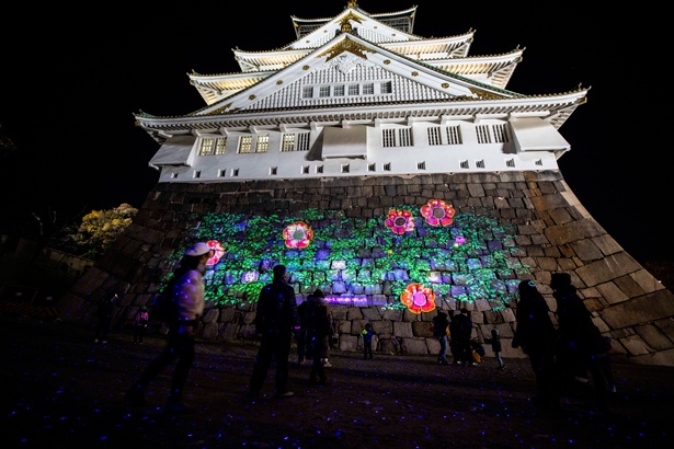 大阪城ナイトウォーク「サクヤルミナ」