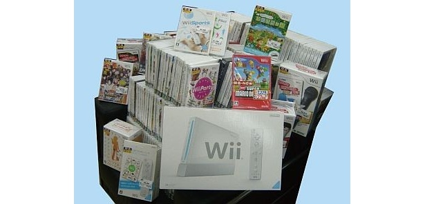 日本初！Wiiのゲームソフトが408本入った100万円福袋がお目見え