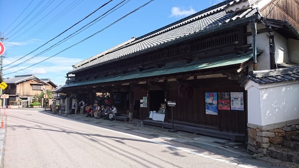 滋賀県の旧和中散本舗で春の特別公開