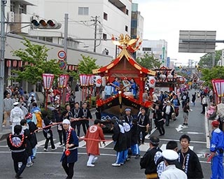 上下日枝神社の例大祭「山王祭」。山形県酒田市で「酒田まつり」が開催