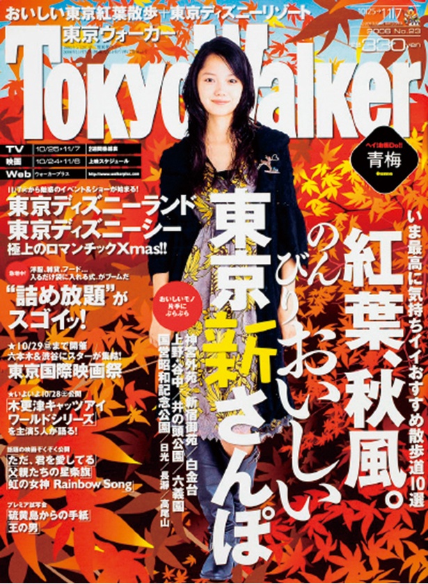 『東京ウォーカー』2006/10/24発売　宮﨑あおい