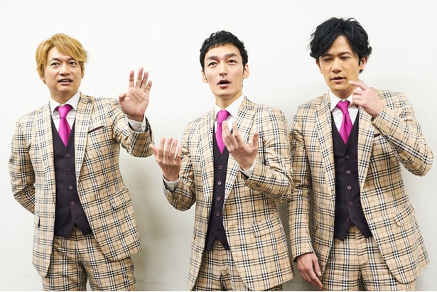 「NAKAMA to MEETING_vol.1」福岡公演後の香取慎吾、草彅 剛、稲垣吾郎に直撃！