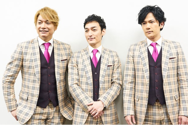 「NAKAMA to MEETING_vol.1」福岡公演後の香取慎吾、草彅 剛、稲垣吾郎に直撃！