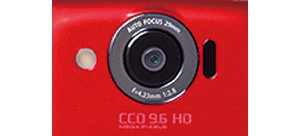 SoftBank「GALAPAGOS 003SH」のカメラ部分