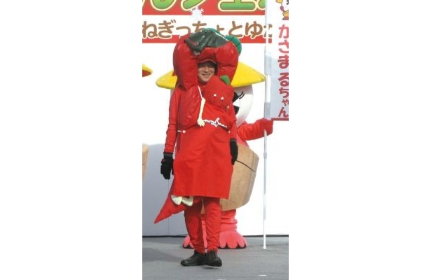 岐阜県各務原市の「各務原キムチ」を応援する「キムぴ～」
