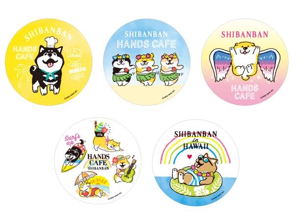 コラボメニューを注文すると1品につき1枚もらえる、コラボ限定オリジナルコースター
