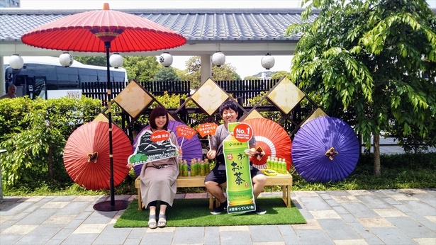 「日本の文化を未来へつなげよう」プロジェクト熊本城会場の様子