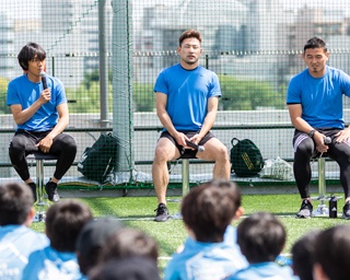 五郎丸、塚原直貴、中村俊輔選手がキッズスポーツイベントで「リズムの大切さ」をレクチャー　その教えとは？
