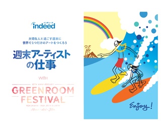 アーティストと一緒にハワイで仕事体験、Indeedが週末アーティストを募集中