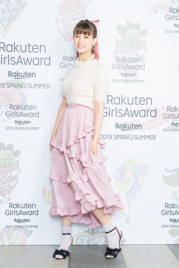 「春夏のファッションは、差し色に、さわやかなイメージのグリーン系を！と思っています」トラウデン直美さん