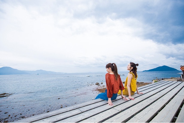 またいちの塩 工房とったん / 雄大な海を堪能！