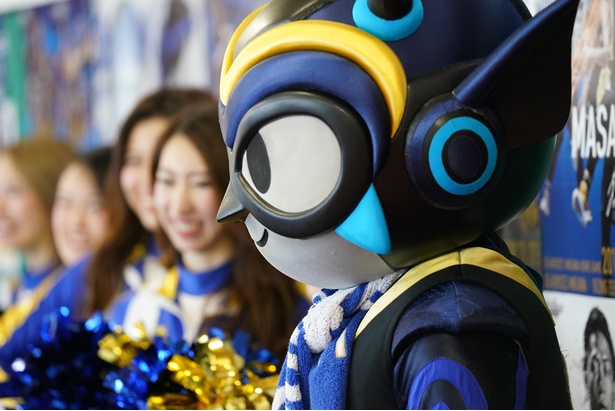 公式風マスコットのタツヲ