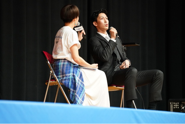 森川正明選手はトークショーも開催