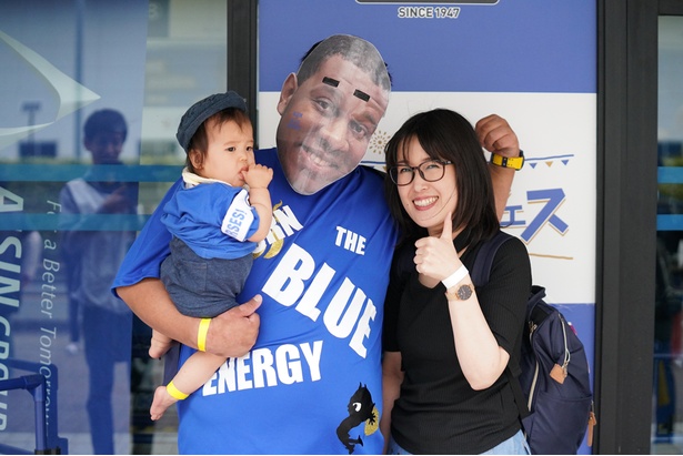 メガトトロさんファミリー「今年のファンフェスは、去年より選手との距離が近くて楽しかったです！」