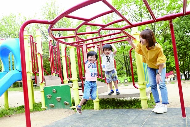幼児向け遊具が園内に点在 アクセス便利な都市型公園 花博記念公園 鶴見緑地 ウォーカープラス