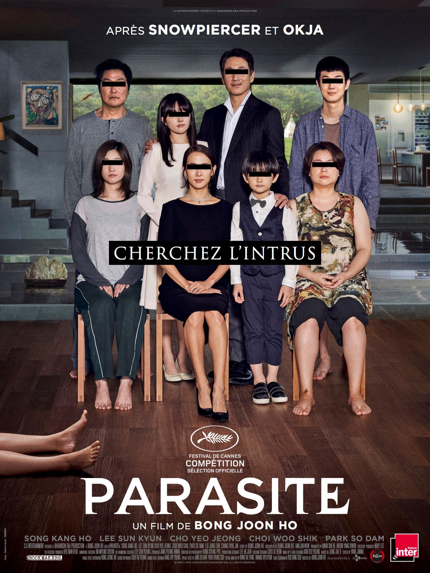 ポン・ジュノ監督の『Parasite(英題)』が今年のパルムドールに!