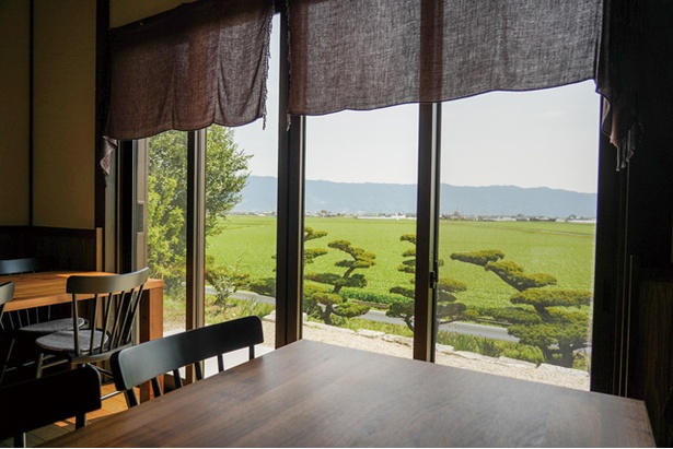 竹林café 暖家 / 眼前に広がる風景をのんびり眺めよう