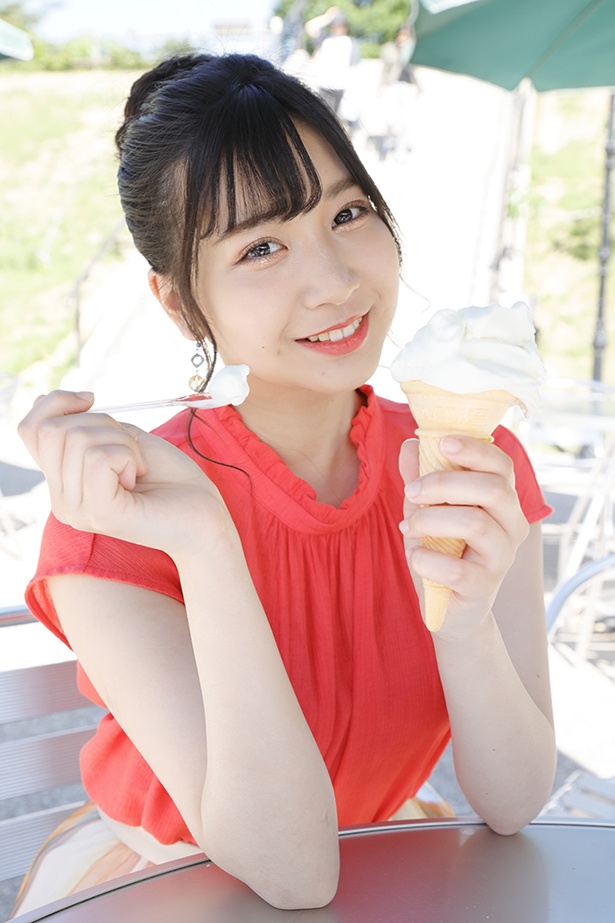 「暑い日は、とりあえずアイスだよね！」