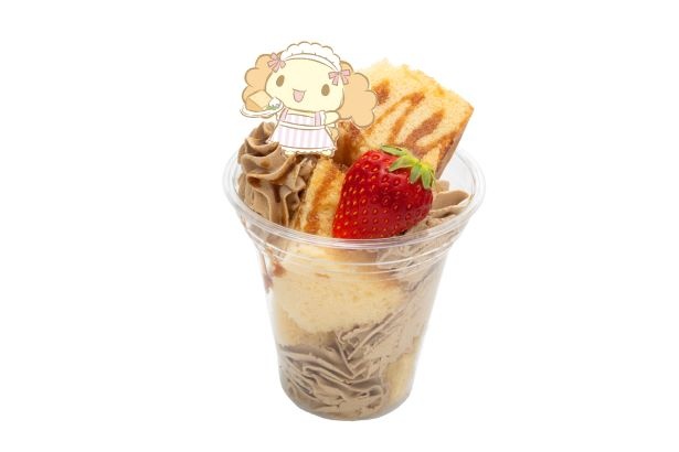 シフォンのキャラメルシフォンケーキカップ(500円)