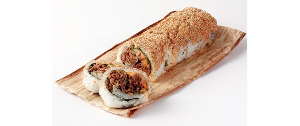 「江戸前焼肉ロール」（1本1260円）