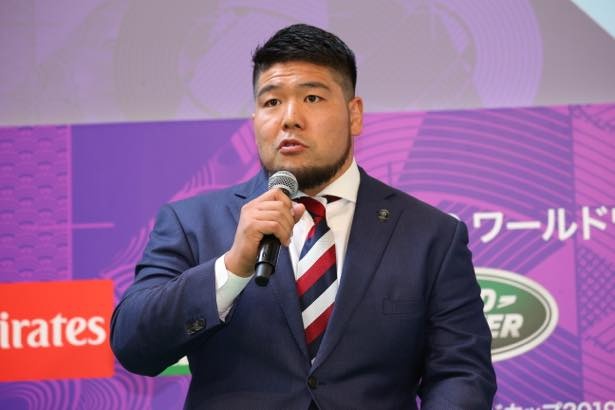 ラグビーワールドカップ 2015(TM) イングランド大会日本代表の畠山健介さん