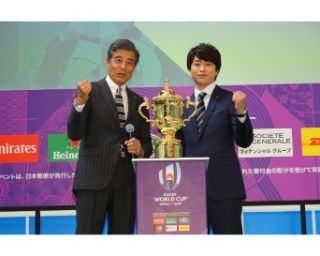 ラグビーワールドカップの100日前イベント開催！五郎丸、櫻井翔らがトークショー