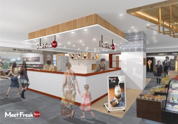 国内7店舗目として埼玉に初上陸する「MeetFresh 鮮芋仙」