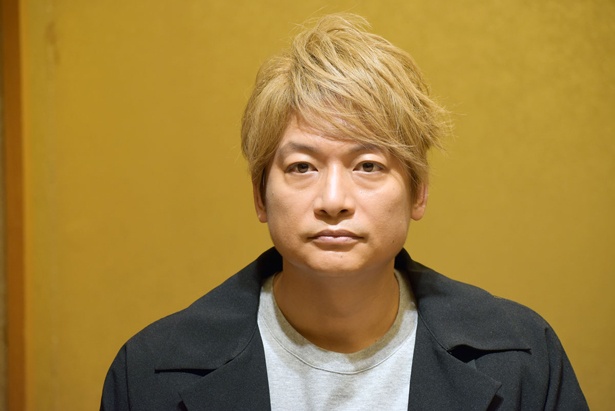 映画『凪待ち』について語る香取慎吾