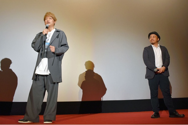 撮影中のエピソードを語る香取慎吾と白石和彌監督