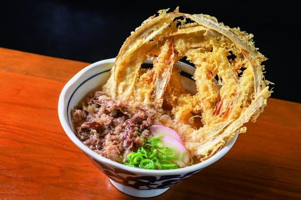 直径20cm以上のシャキシャキごぼ天入り！ 福岡流のうどんが味わえる「うどん屋 麺之介 大阪店」｜ウォーカープラス