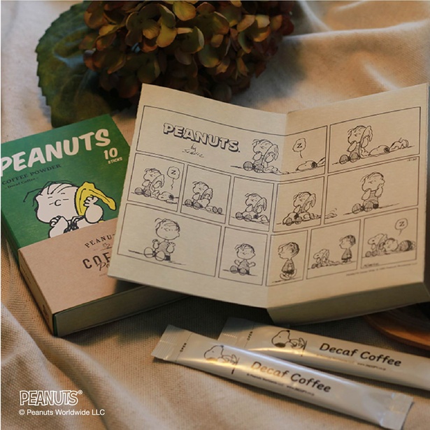 スヌーピーコミック風デザインの Peanuts Coffee が新登場 ウォーカープラス