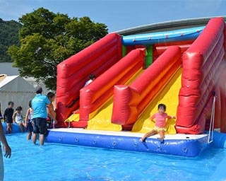 水を使って思いっきり遊べる子供向けイベント　徳島県板野郡板野町で「あすたむウォーターパーク」開催