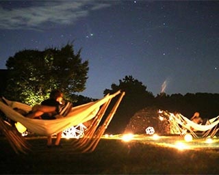 日本一の星空をゆったり満喫！福井県大野市で「六呂師高原星空ハンモック」開催中
