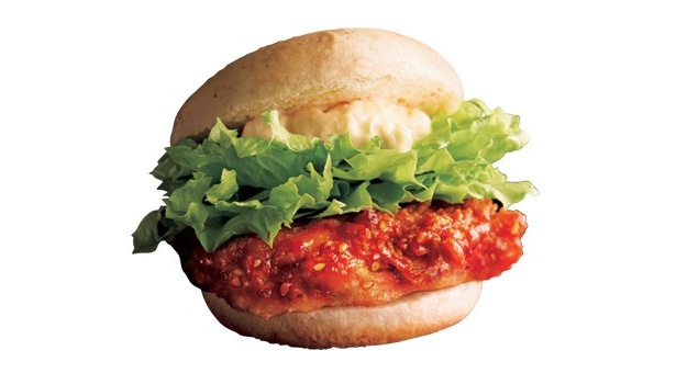 ケンタッキー・フライド・チキンから、コチュジャンを使った「醤(ジャン)だれチキンサンド」(380円)が、1月6日(木)より発売